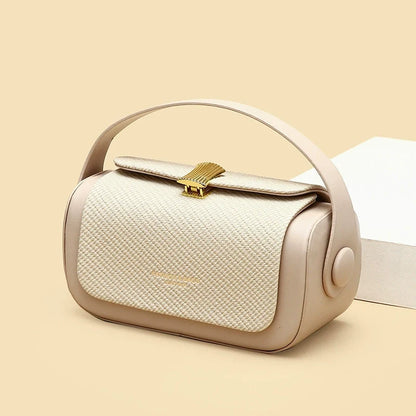 Bolsa de atacado 2025 nova moda bolsa quadrada pequena de alta qualidade bolsa transversal de ombro feminina primavera e verão bolsa transversal texturizada