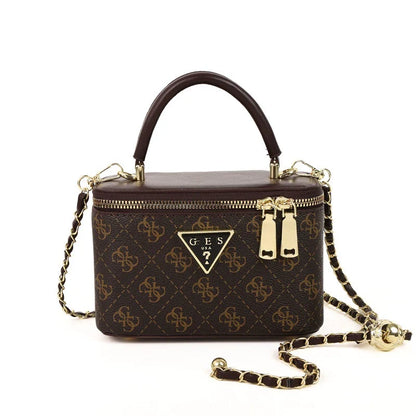 Bolsa Quadrada com Corrente Versátil da Moda Feminina Mais Vendida - Transfronteiriça 2026 de Alta Qualidade para Ombro, Transversal e de Mão para Mulheres.