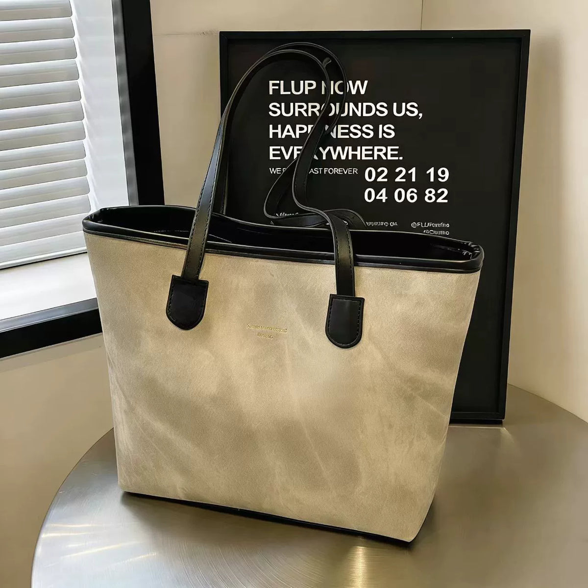 Bolsa Tote para Estudantes Universitários 2026 - Bolsa de Ombro Premium, Estilosa e Casual - Bolsa Feminina de Grande Capacidade