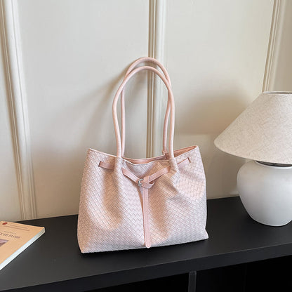 Bolsa Tote de Grande Capacidade para Mulheres, Bolsa de Ombro de Alta Qualidade e Tendência 2026, Bolsa Maillard para o Dia a Dia.