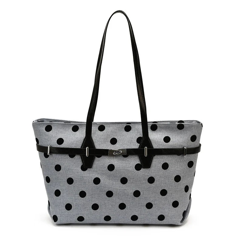 Bolsa Tote Feminina 2026: Best-seller Transfronteiriço, Bolsa de Ombro Casual de Grande Capacidade, Bolsa de Nicho para Trabalho e Deslocamento.