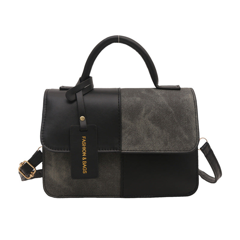 Bolsa pequena de design de nicho para mulheres 2024 inverno nova moda bolsa quadrada pequena de alto valor bolsa de ombro.