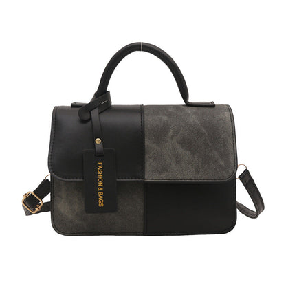 Bolsa pequena de design de nicho para mulheres 2024 inverno nova moda bolsa quadrada pequena de alto valor bolsa de ombro.