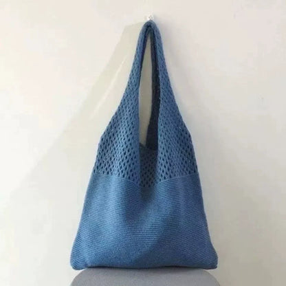 Bolsa Tote de Grande Capacidade, Bolsa de Palha, Bolsa de Ombro de Verão, Bolsa de Palha Feminina Feita à Mão, Nova Bolsa de Praia para Férias