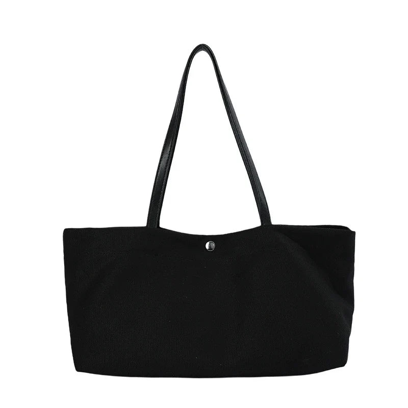 Bolsa feminina estilo "old money", modelo K, tipo sacola, grande capacidade, casual e fácil de combinar. Ideal para estudantes, bolsa tiracolo, bolsa de ombro para o trabalho.