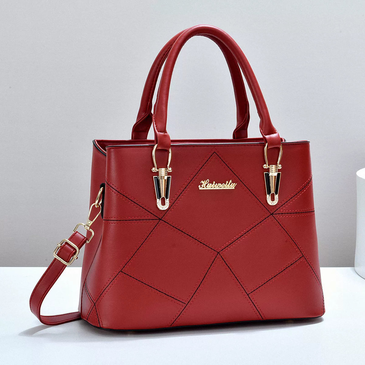 Bolsa de Grande Capacidade - Bolsa Clássica Feminina, Bolsa de Ombro, Bolsa Transversal, Bolsas Elegantes e de Alta Qualidade