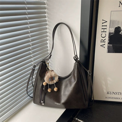 Mochila 2025 bolsa feminina Nova coleção ombro moda Trabalho Roupa sacola tiracolo Casual bolsa de grande capacidade