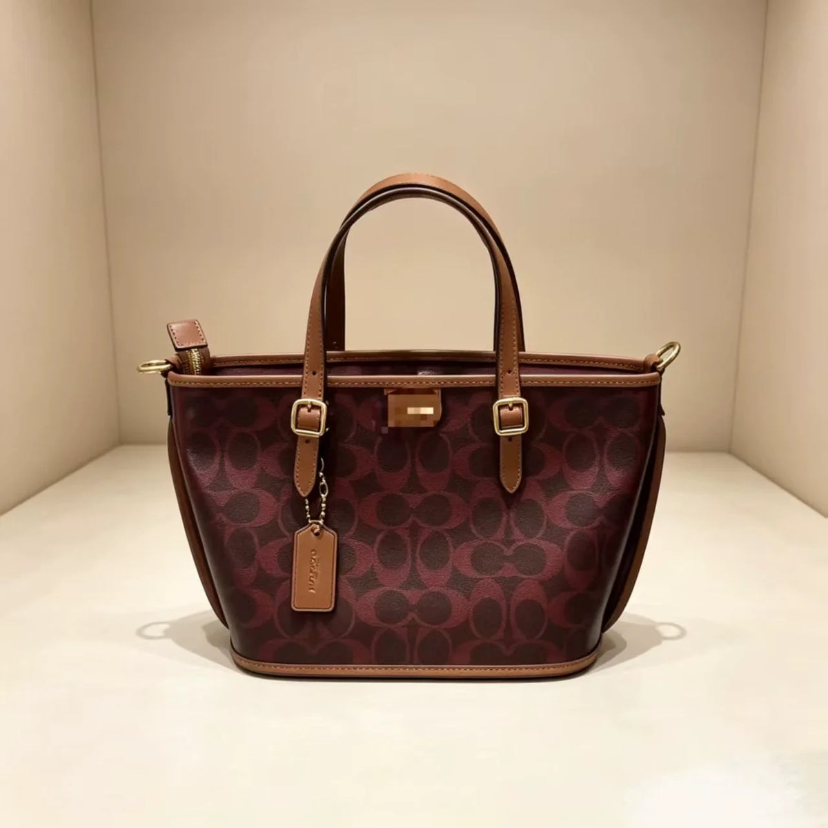 2025 New Taxi 21 Mini Tote Bag - Bolsa de Compras Monograma, Bolsa de Mão, Cesto de Compras, Bolsa de Ombro para Mulheres