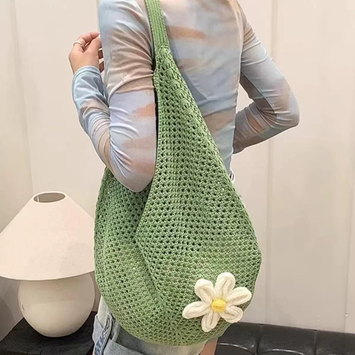 Bolsa Tote de Grande Capacidade, Bolsa de Palha, Bolsa de Ombro de Verão, Bolsa de Palha Feminina Feita à Mão, Nova Bolsa de Praia para Férias