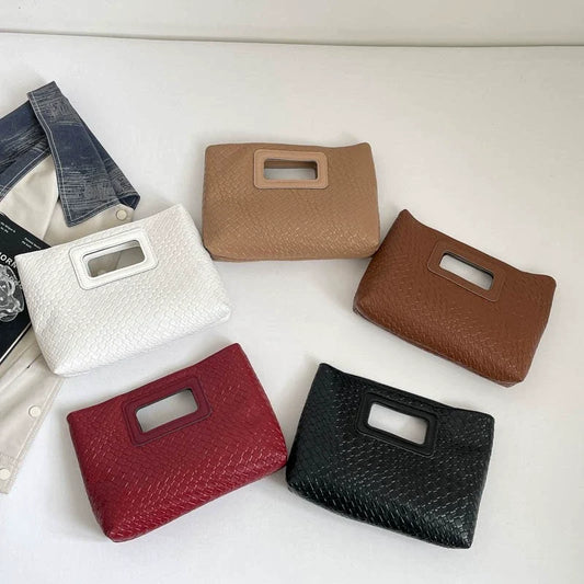 Nova chegada cross-border cor pura bolsa feminina bolsa feminina acessível luxo jantar saco fashioneasiest para combinar bolsa de ombro crossbody bolsa mochila