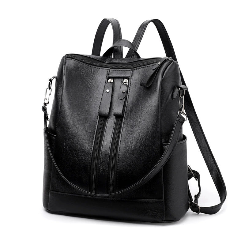 Mochila 2026Nova coleçãoEstilo K, tendência casualModa, couro macio, bolsa de grande sucesso, multifuncional, estrela, exportação, bolsa feminina