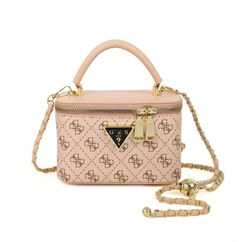 Bolsa Quadrada com Corrente Versátil da Moda Feminina Mais Vendida - Transfronteiriça 2026 de Alta Qualidade para Ombro, Transversal e de Mão para Mulheres.