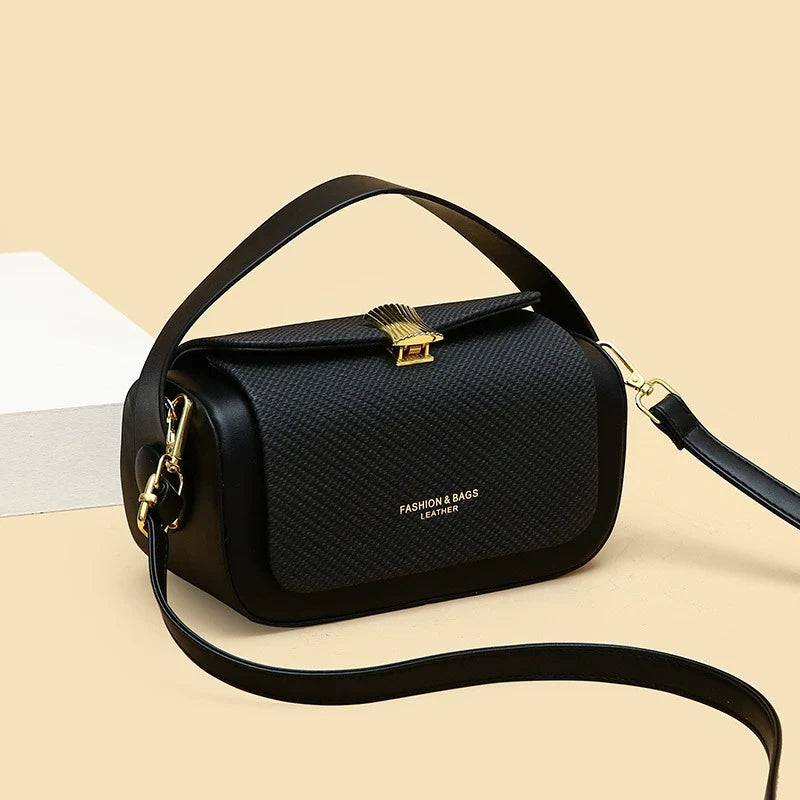 Bolsa de atacado 2025 nova moda bolsa quadrada pequena de alta qualidade bolsa transversal de ombro feminina primavera e verão bolsa transversal texturizada