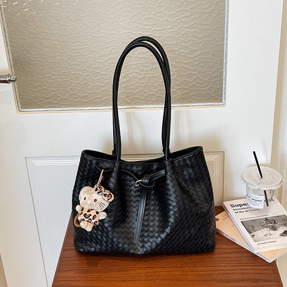 Bolsa Tote de Grande Capacidade para Mulheres, Bolsa de Ombro de Alta Qualidade e Tendência 2026, Bolsa Maillard para o Dia a Dia.