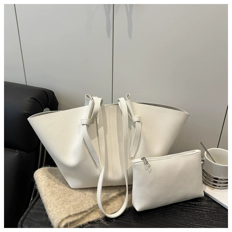Bolsa Tote Feminina Grande Capacidade para o Dia a Dia 2026 - Bolsa de Ombro Casual Versátil - Bolsa de Mão de Luxo Leve para Usar Debaixo do Braço