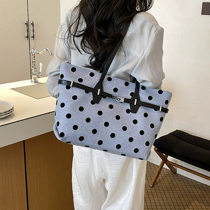 Bolsa Tote Feminina 2026: Best-seller Transfronteiriço, Bolsa de Ombro Casual de Grande Capacidade, Bolsa de Nicho para Trabalho e Deslocamento.