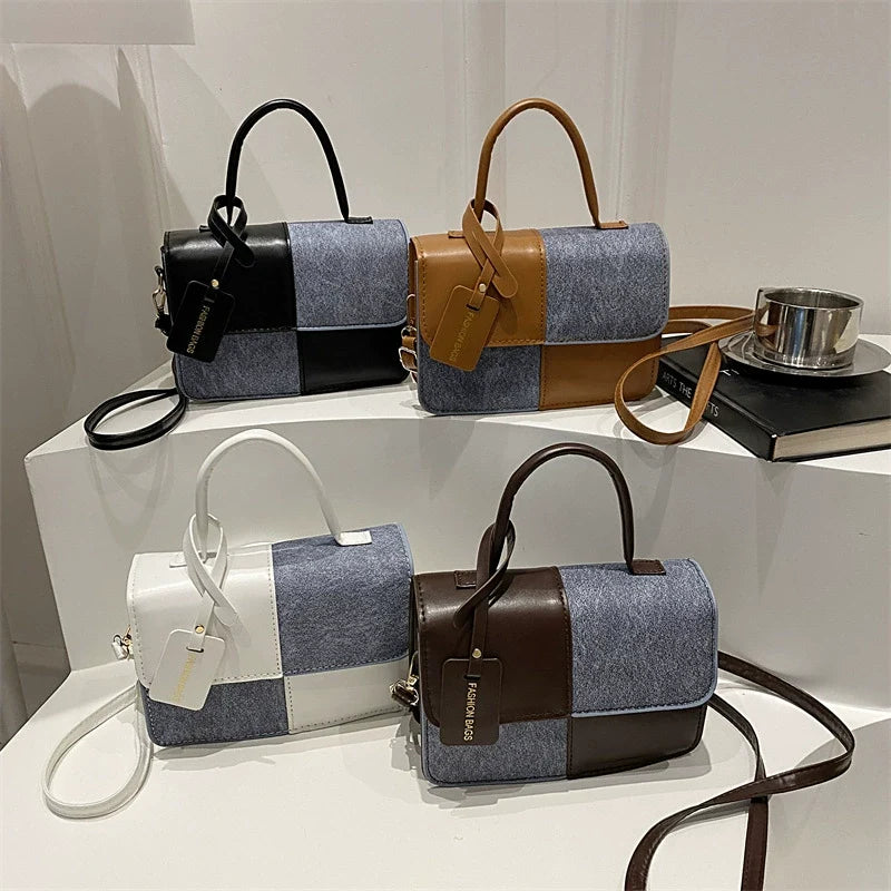 Nova Bolsa Feminina Verão 2026 - Bolsa Transversal Minimalista, Bolsa de Grande Capacidade para o Dia a Dia, Bolsa de Mão, Bolsa de Ombro Feminina