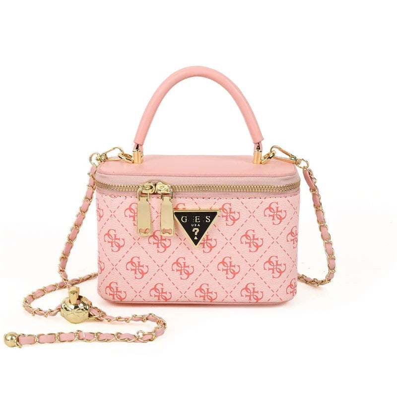 Bolsa Quadrada com Corrente Versátil da Moda Feminina Mais Vendida - Transfronteiriça 2026 de Alta Qualidade para Ombro, Transversal e de Mão para Mulheres.