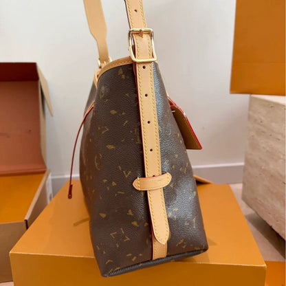 Bolsa feminina da série Carryall de fonte de qualidade, bolsa de ombro transversal, bolsa tote Carryo de exportação, bolsa de sogra de grande capacidade.