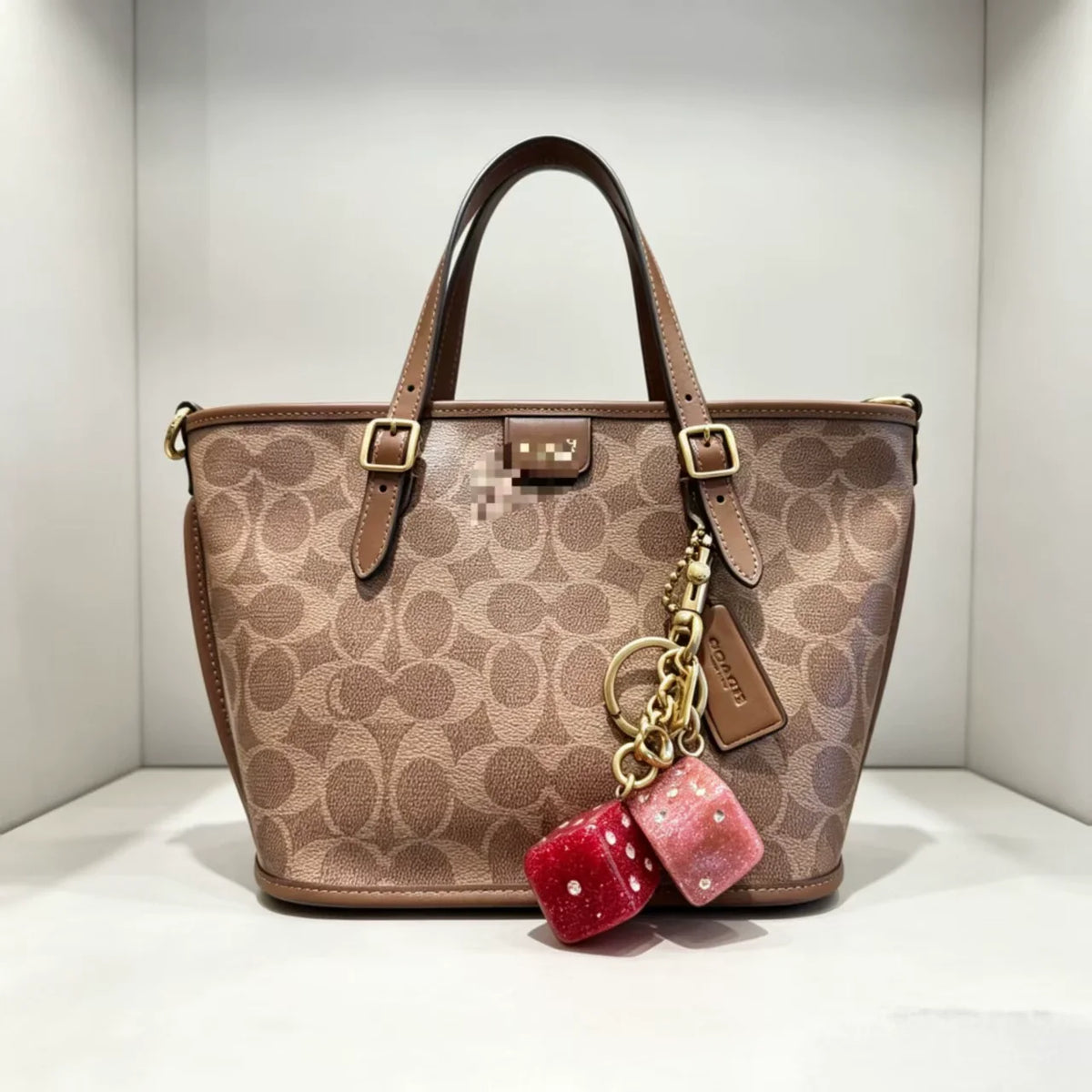 2025 New Taxi 21 Mini Tote Bag - Bolsa de Compras Monograma, Bolsa de Mão, Cesto de Compras, Bolsa de Ombro para Mulheres