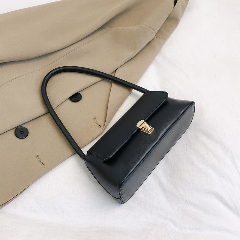 Bolsa francesa de nicho, bolsa elegante para usar debaixo do braço, bolsa feminina atacado 2024 nova bolsa transversal moderna e versátil estilo ins