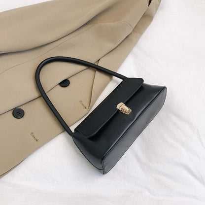Bolsa francesa de nicho, bolsa elegante para usar debaixo do braço, bolsa feminina atacado 2024 nova bolsa transversal moderna e versátil estilo ins