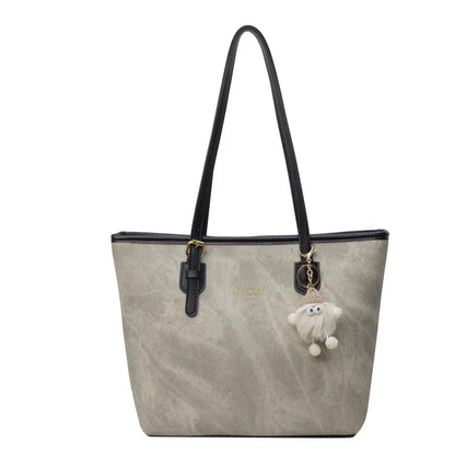 Bolsa Tote para Estudantes Universitários 2026 - Bolsa de Ombro Premium, Estilosa e Casual - Bolsa Feminina de Grande Capacidade