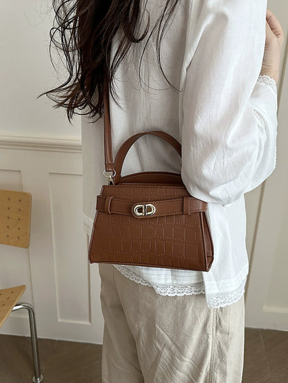 Bolsa da Moda Estilo Coreano - Nova Coleção Primavera 2026 Feminina - Design Exclusivo, Bolsa de Ombro e Transversal Chic