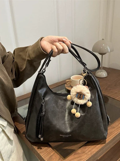 Mochila 2025 bolsa feminina Nova coleção ombro moda Trabalho Roupa sacola tiracolo Casual bolsa de grande capacidade