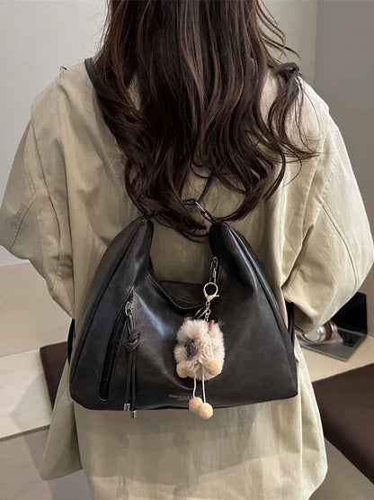 Mochila 2025 bolsa feminina Nova coleção ombro moda Trabalho Roupa sacola tiracolo Casual bolsa de grande capacidade