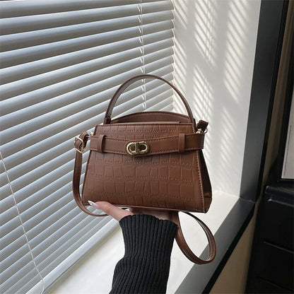 Bolsa da Moda Estilo Coreano - Nova Coleção Primavera 2026 Feminina - Design Exclusivo, Bolsa de Ombro e Transversal Chic