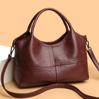 Comércio exterior retro transfronteiriço Nova coleção de bolsas femininas Luxo Acessível Elegância Bolsa feminina para trabalho e uso diário, grande capacidade, estilo Satchel retrô