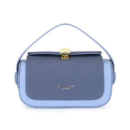 Bolsa de atacado 2025 nova moda bolsa quadrada pequena de alta qualidade bolsa transversal de ombro feminina primavera e verão bolsa transversal texturizada