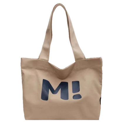 Sacola de lona feminina grande capacidade resistente sacola de compras de supermercado simples e versátil 2024 nova bolsa de ombro sacola tote