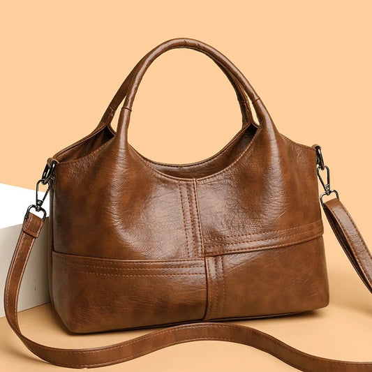 Comércio exterior retro transfronteiriço Nova coleção de bolsas femininas Luxo Acessível Elegância Bolsa feminina para trabalho e uso diário, grande capacidade, estilo Satchel retrô