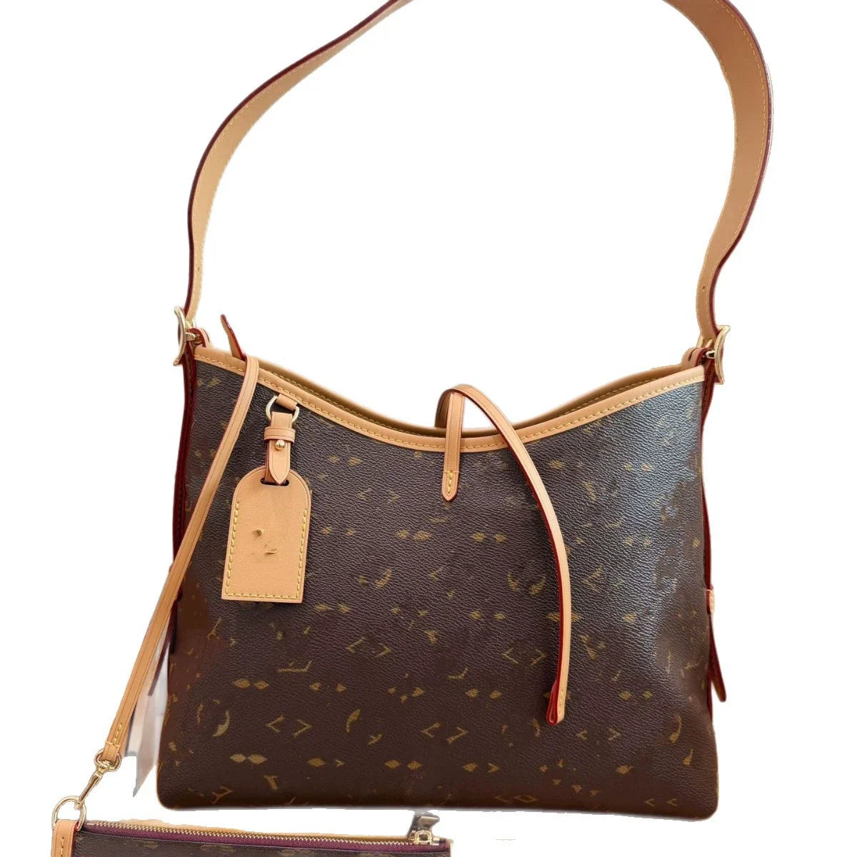 Bolsa feminina da série Carryall de fonte de qualidade, bolsa de ombro transversal, bolsa tote Carryo de exportação, bolsa de sogra de grande capacidade.