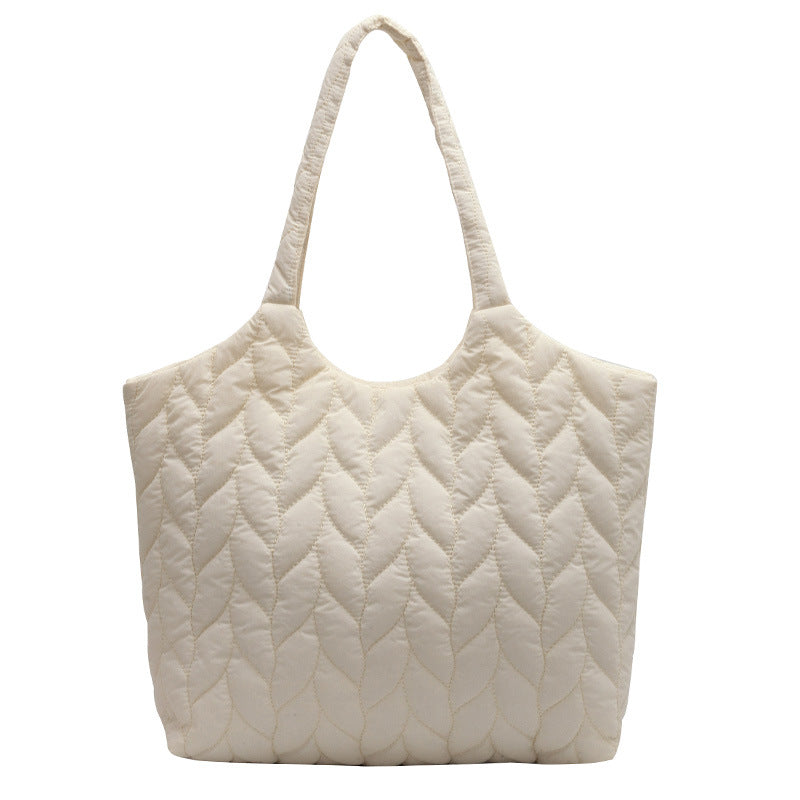 Bolsa elegante de grande capacidade para mulheres verão novo estilo coreano bolsa de axila estilo ocidental simples bolsa de mão de um ombro