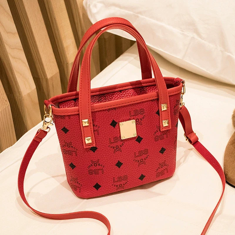 Bolsa Balde Clássica 2023 bolsas femininas europeias e americanas retrô pequena bolsa de mão moda bolsa de ombro feminina