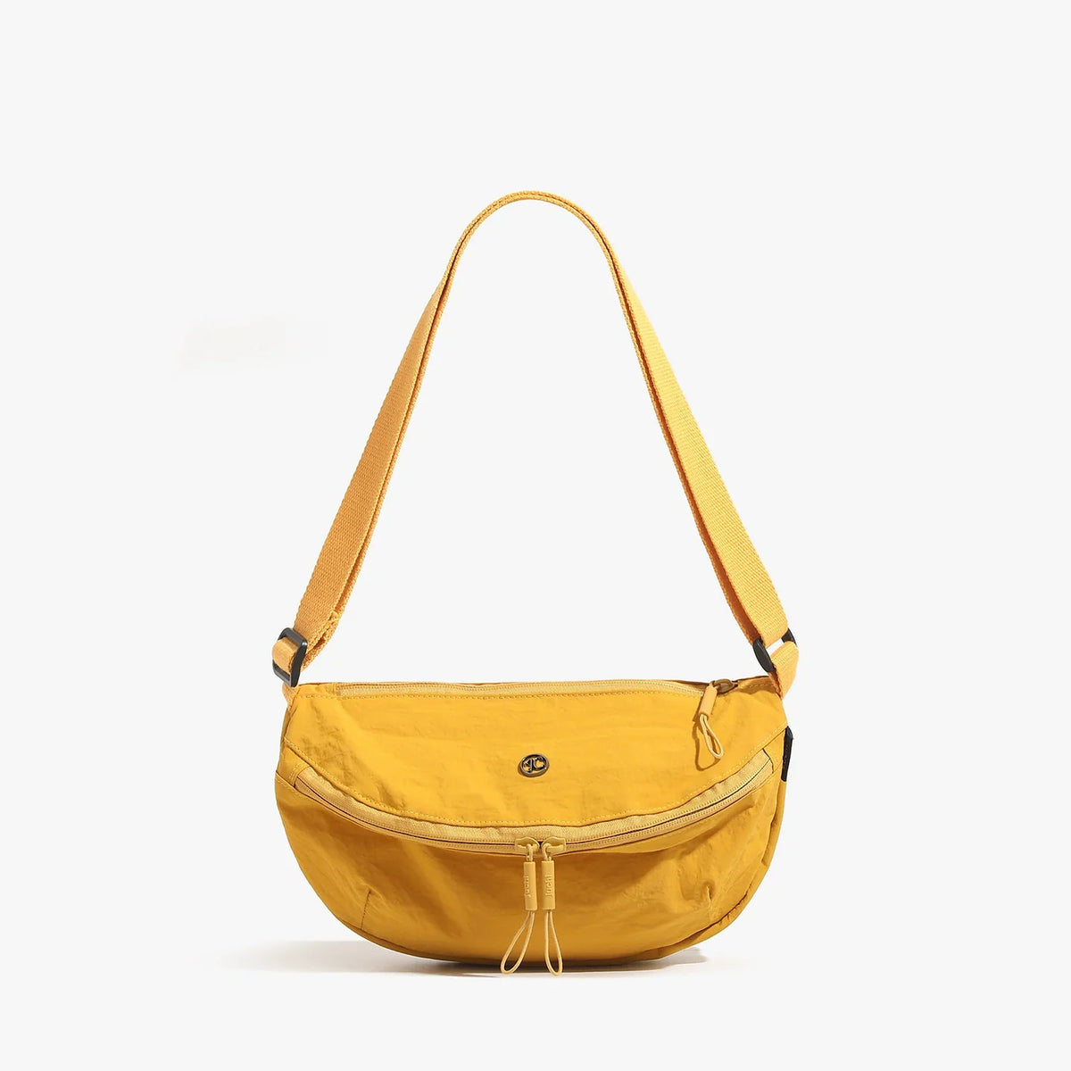 Nova coleção 2026: Bolsa de ombro de nylon, casual e fácil de combinar. Bolsa transversal de estilo nichado, moderna e feminina, ideal para o trabalho. Bolsa dumpling fashion.