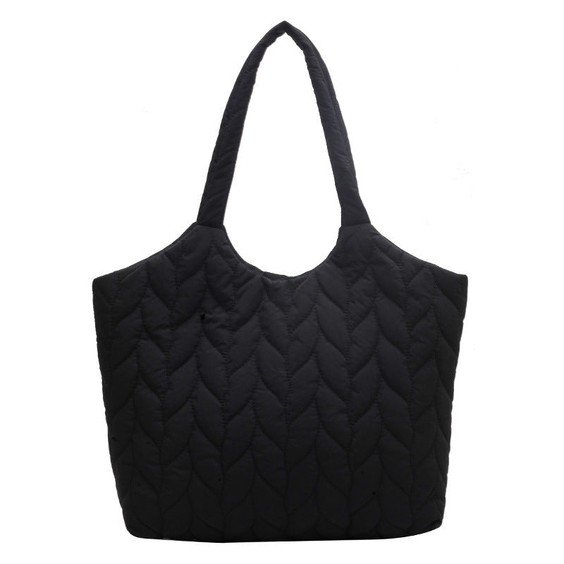 Bolsa elegante de grande capacidade para mulheres verão novo estilo coreano bolsa de axila estilo ocidental simples bolsa de mão de um ombro