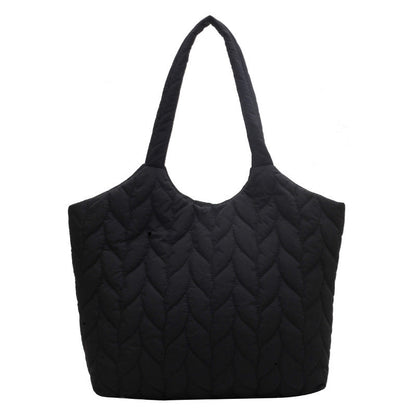 Bolsa elegante de grande capacidade para mulheres verão novo estilo coreano bolsa de axila estilo ocidental simples bolsa de mão de um ombro