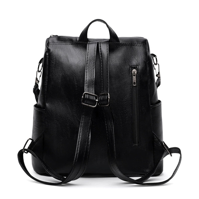 Mochila 2026Nova coleçãoEstilo K, tendência casualModa, couro macio, bolsa de grande sucesso, multifuncional, estrela, exportação, bolsa feminina