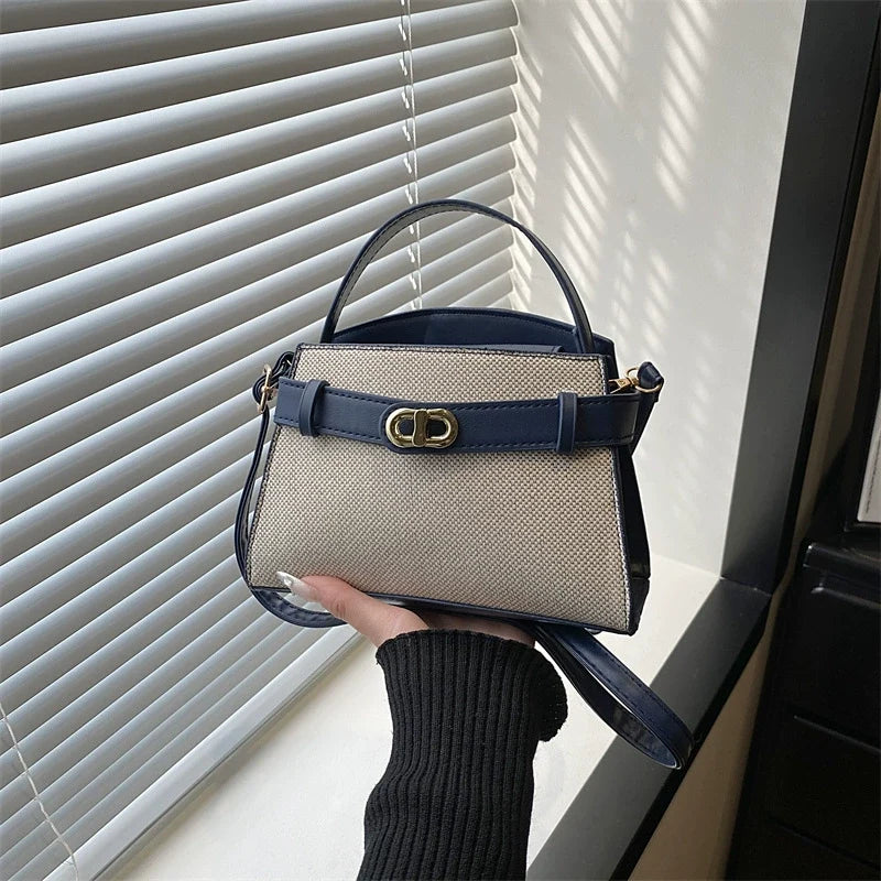 Bolsa da Moda Estilo Coreano - Nova Coleção Primavera 2026 Feminina - Design Exclusivo, Bolsa de Ombro e Transversal Chic