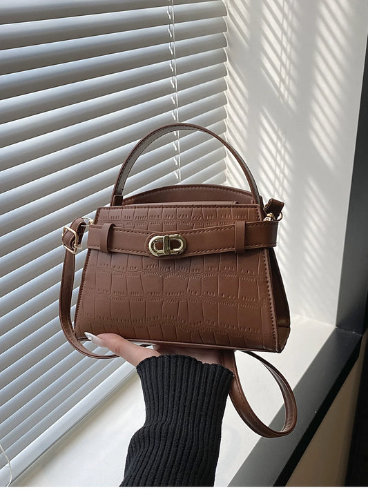 Bolsa da Moda Estilo Coreano - Nova Coleção Primavera 2026 Feminina - Design Exclusivo, Bolsa de Ombro e Transversal Chic