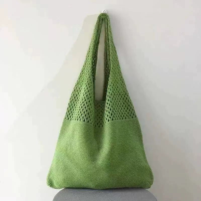 Bolsa Tote de Grande Capacidade, Bolsa de Palha, Bolsa de Ombro de Verão, Bolsa de Palha Feminina Feita à Mão, Nova Bolsa de Praia para Férias