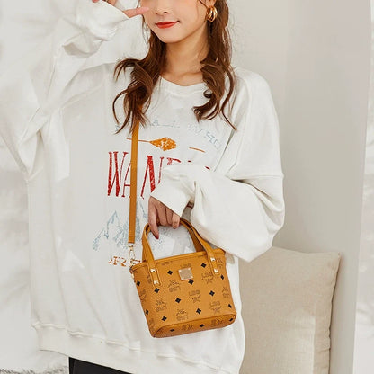 Bolsa Balde Clássica 2023 bolsas femininas europeias e americanas retrô pequena bolsa de mão moda bolsa de ombro feminina
