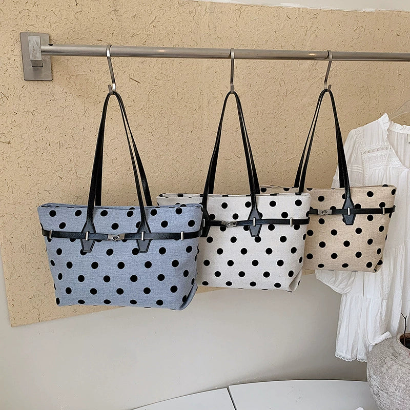 Bolsa Tote Feminina 2026: Best-seller Transfronteiriço, Bolsa de Ombro Casual de Grande Capacidade, Bolsa de Nicho para Trabalho e Deslocamento.