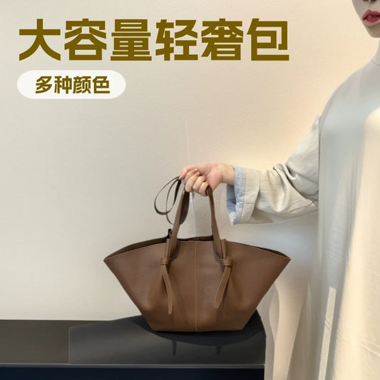 Bolsa Tote Feminina Grande Capacidade para o Dia a Dia 2026 - Bolsa de Ombro Casual Versátil - Bolsa de Mão de Luxo Leve para Usar Debaixo do Braço