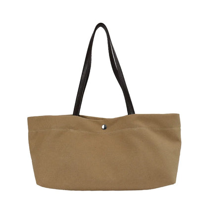 Bolsa feminina estilo "old money", modelo K, tipo sacola, grande capacidade, casual e fácil de combinar. Ideal para estudantes, bolsa tiracolo, bolsa de ombro para o trabalho.