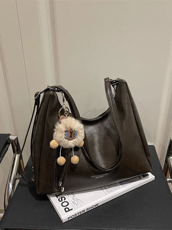 Mochila 2025 bolsa feminina Nova coleção ombro moda Trabalho Roupa sacola tiracolo Casual bolsa de grande capacidade